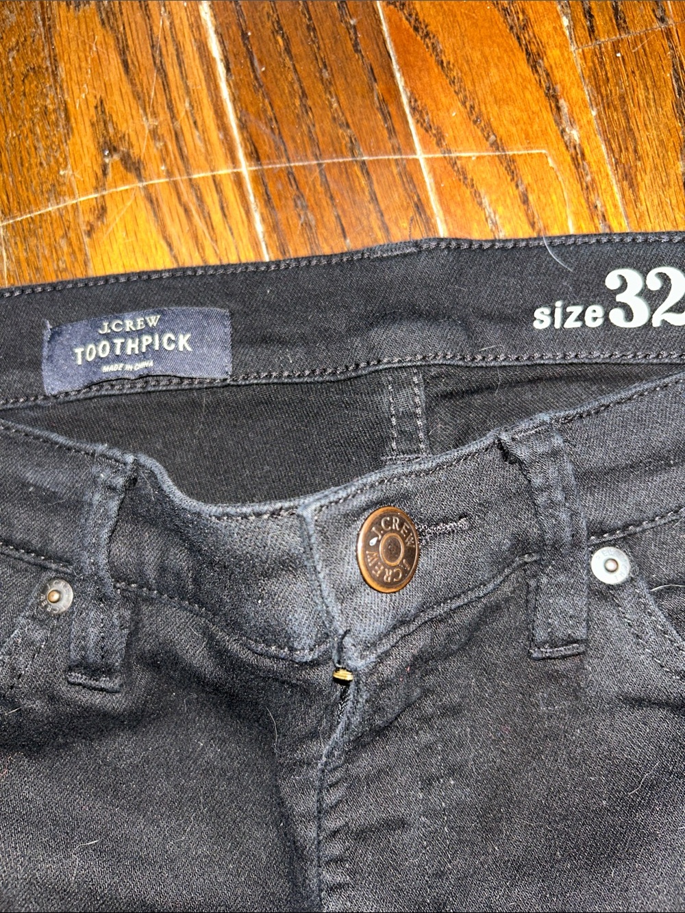 J. Crew Black Skinny Jeans — Classic Slim Fit - Picture 2 of 9